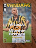 ⚽ Programma Uefa-Cup Vitesse - Werder Bremen 2002-2003 ⚽, Verzamelen, Sportartikelen en Voetbal, Ophalen of Verzenden, Zo goed als nieuw