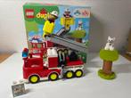 Duplo 10969 Brandweerauto+doos, Ophalen of Verzenden, Zo goed als nieuw, Complete set, Duplo