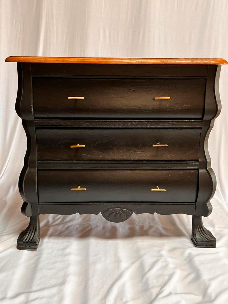 Gerestaureerde vintage ladekast, Huis en Inrichting, Kasten | Ladekasten, Zo goed als nieuw, Minder dan 100 cm, 50 tot 100 cm