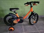 Kinderfiets BTWIN 14 inch incl zijwieltjes, 16 tot 20 inch, Zijwieltjes, Zo goed als nieuw, Ophalen