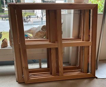 6 spieramen 70 x 70 met kruislatten beschikbaar voor biedingen