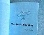 The Art of Reading - Lawrence Schwartzwald Paperback SIGNED, Ophalen of Verzenden, H, H, Boek, Tijdschrift of Artikel