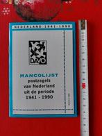 Mancolijst postzegels 1941-1990, Ophalen of Verzenden, Verzamelalbum