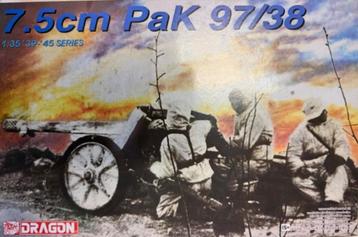Coelianmodels, Dragon 6123, 75mm Pak 97/38, 1/35, € 21,99 beschikbaar voor biedingen