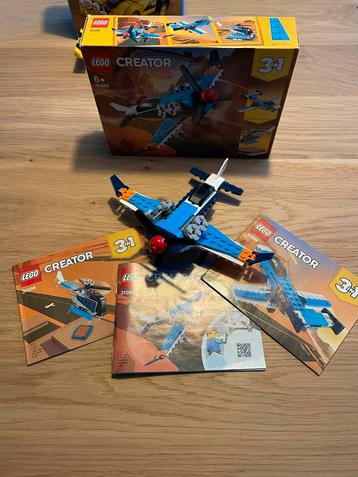 LEGO Creator 31099 3-in-1 Vliegtuig beschikbaar voor biedingen