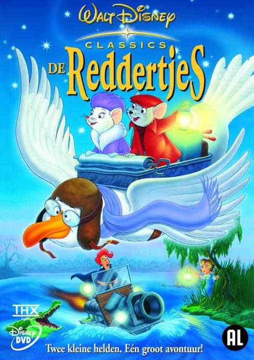 DVD Disney - De Reddertjes NIEUW, Cd's en Dvd's, Dvd's | Kinderen en Jeugd, Zo goed als nieuw, Film, Avontuur, Alle leeftijden
