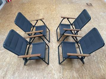 Compacte lage campingstoelen - Human Comfort Ocana 3D Mesh