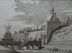 Originele gravure Molenpoort te Nijmegen Spilman 1732, Verzenden
