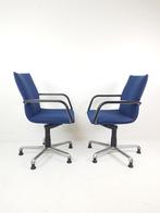 2 Artifort bureaustoelen blauw | blauwe bureaustoel setprijs, Gebruikt, ., Ophalen of Verzenden, Artifort