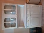 Witte buffetkast, Huis en Inrichting, Kasten | Buffetkasten, Ophalen, Gebruikt, 100 tot 150 cm, 200 cm of meer