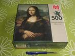 NIeuw in seal: Mona Lisa - Leonardo da Vinci - Jumbo - 500, Ophalen of Verzenden, 500 t/m 1500 stukjes, Nieuw, Legpuzzel