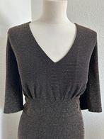 King Louie maat XXL shiloh maxi dress glitter 2706, Zwart, Maat 46/48 (XL) of groter, Ophalen of Verzenden, Zo goed als nieuw