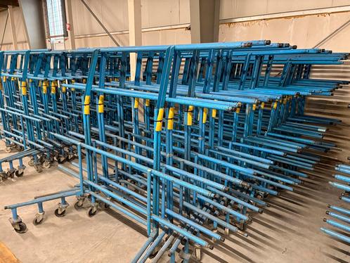 80x Bankstelwagen / Bankstelkar - Meubeltransport(meubelkar), Zakelijke goederen, Kantoor en Winkelinrichting | Magazijn, Stelling en Opslag