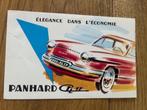 Panhard PL17 autofolder brochure, Ophalen of Verzenden, Gelezen, Overige merken