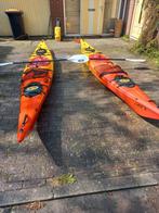 Zeekajak / tourkajak DAG met spatzeil, peddel en kajakkar., Watersport en Boten, Ophalen, Zo goed als nieuw, 1-persoons