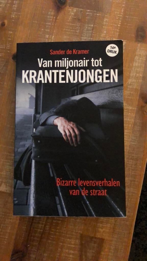 S. de Kramer - Van Miljonair tot krantenjongen paperback, Boeken, Ophalen, Gelezen, S. de Kramer