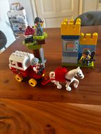 Lego Duplo Ridder en kasteel set, Ophalen of Verzenden, Zo goed als nieuw, Duplo