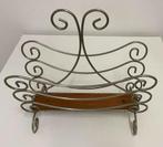 Vintage Tijdschriftenrek / Krantenrek, Huis en Inrichting, Woonaccessoires | Krantenbakken en Lectuurbakken, Ophalen, Gebruikt