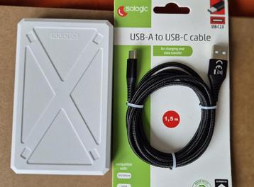 Te Koop ZGAN  Externe HDD 640 Gb Compleet met kabel  beschikbaar voor biedingen