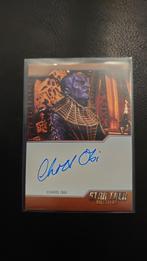 Star Trek Chris Obi / T'kuvma autograph card, Verzenden, Zo goed als nieuw