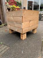 Plantenbak (nieuw), Tuin en Terras, Bloembakken en Plantenbakken, Minder dan 60 cm, Vierkant, Nieuw, Hout