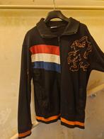 Vintage Holland trainingsjack zwart, Kleding | Heren, Maat 52/54 (L), Onbekend, Zwart, Ophalen of Verzenden