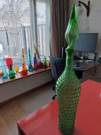 Empoli karaf diamant hoogte 56cm, Ophalen of Verzenden, Zo goed als nieuw