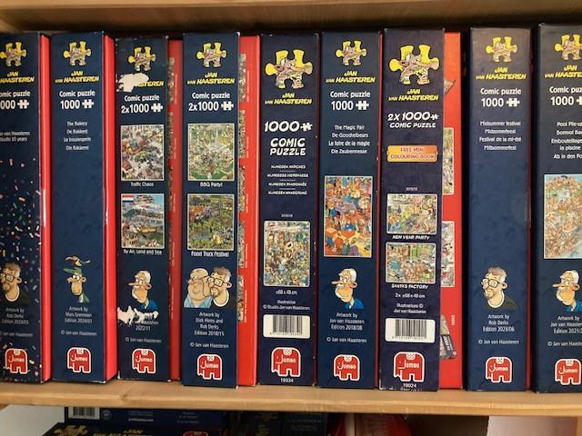 Van Haasteren puzzels ALLEEN RUILEN, Hobby en Vrije tijd, Denksport en Puzzels, Zo goed als nieuw, Legpuzzel, 500 t/m 1500 stukjes
