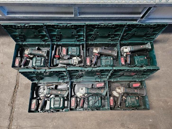 Gebruikte haakse slijper flex Metabo 18 volt accu, Auto diversen, Autogereedschap, Gebruikt, Ophalen