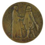 Eduard Telcs - Penning, 1923 : Steunpenning Japan, Postzegels en Munten, Penningen en Medailles, Verzenden, Brons, Nederland