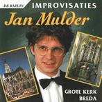 OrgelCD: Jan Mulder improvisaties Grote Kerk Breda, Ophalen of Verzenden, Zo goed als nieuw, Koren of Klassiek