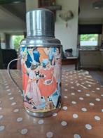Vintage Thermoskan met Retro Design, Huis en Inrichting, Ophalen, Gebruikt, Grijs, Metaal