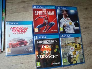PS4 games - (alleen ophalen) beschikbaar voor biedingen