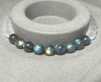 Labradoriet & Kwarts Armband – Reiki Charged, Met edelsteen, Nieuw, Zilver, Verzenden