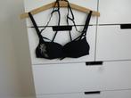 Marlies Dekkers - zwarte balconette bh met steentjes mt 75B, Marlies Dekkers, Ophalen of Verzenden, Zwart, BH