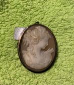Antieke Camee Broche hanger, Ophalen of Verzenden, Overige materialen, Broche