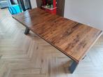 Robuuste eethoek 2.4 x 1 meter, Huis en Inrichting, Tafels | Eettafels, Ophalen, 200 cm of meer, 50 tot 100 cm, Zo goed als nieuw