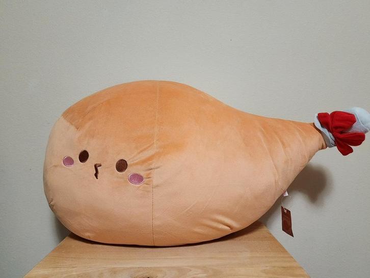 Gigantische Kippenvleugel Knuffel - 75cm!, Kinderen en Baby's, Speelgoed | Knuffels en Pluche, Nieuw, Overige typen, Ophalen of Verzenden
