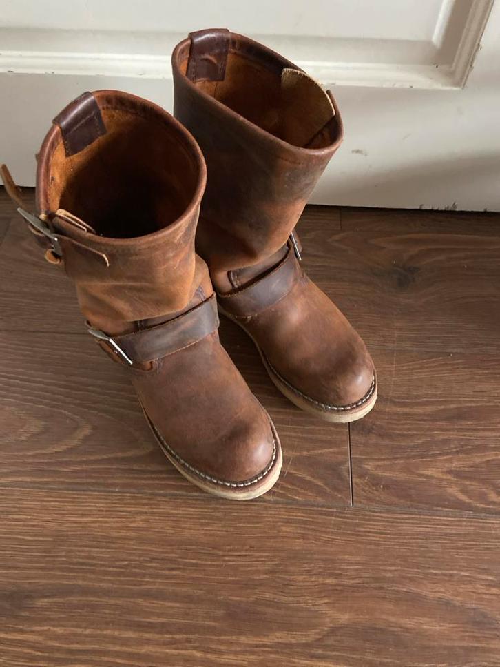 Red Wing Laarzen Maat 35.5 - 2e Ronde!, Kleding | Dames, Schoenen, Gedragen, Bruin, Ophalen of Verzenden