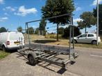 Bouwhekken aanhangwagen of reclame aanhangwagen, Ophalen of Verzenden