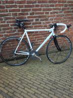 Prima racefiets maat 58 wit, Gebruikt, Aluminium, 57 tot 61 cm, Meer dan 20 versnellingen