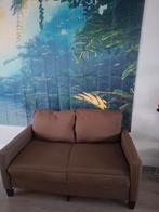 Handige kleine bank 137 cm breed, Tweepersoons, Ophalen of Verzenden, Zo goed als nieuw, Rechte bank