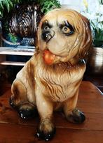 Vintage keramiek geglazuurd Hond St Bernard alleen ophalen, Ophalen