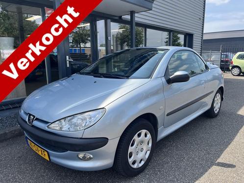 Peugeot 206 CC 1.6-16V APK maart 2026 (bj 2002), Auto's, Peugeot, Bedrijf, Te koop, Airbags, Alarm, Centrale vergrendeling, Elektrische buitenspiegels