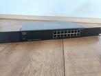 Cisco SG 100-16 gigabit switch 16 ports, Computers en Software, Ophalen of Verzenden, Zo goed als nieuw