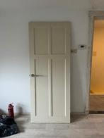 Antieke paneeldeur 206 x 82,5, Ophalen, Gebruikt, 80 tot 100 cm, Binnendeur