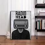 Radiohead Canvas Poster 30x40cm - Nieuw, Minder dan 50 cm, Nieuw, Ophalen of Verzenden, Foto of Poster