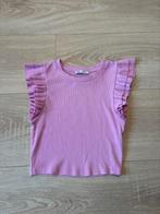 Zara top met ruffles roze, Zara, Ophalen of Verzenden, Roze, Zo goed als nieuw