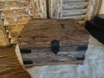 Te koop houten robuuste kistje, Huis en Inrichting, Woonaccessoires | Kisten, Ophalen, Zo goed als nieuw, Minder dan 50 cm, Minder dan 50 cm