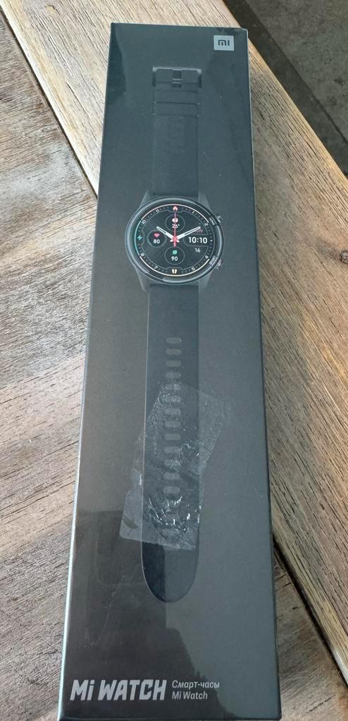 Xiaomi Mi Watch XMWTCL02 - Smartwatch, Sieraden, Tassen en Uiterlijk, Smartwatches, Nieuw, iOS, Zwart, Afstand, Calorieverbanding